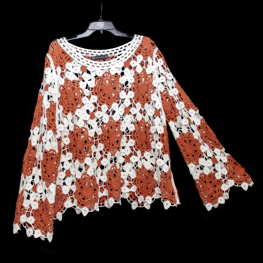 NY & Co Crochet Top XL